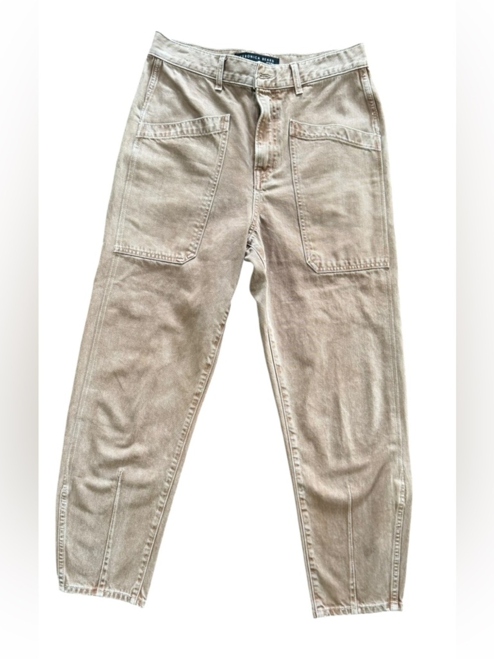 Veronica Beard Charles Barrel Leg high rise jeans Size 29 - Picture 2 of 8